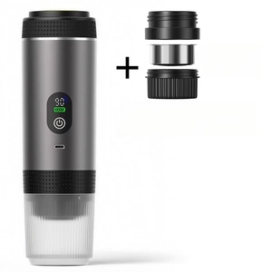 Cafetera Automática Portátil, Funciona con Batería, para Uso en Automóviles y Caravanas con USB Hoteles compatibles. 12 barras de presión, capacidad para 2 tazas - Product Image 2