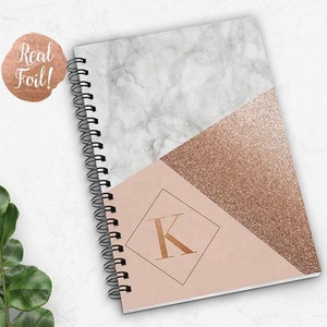 Taccuino rilegato a spirale 5*8 in carta grafica con copertina rigida a punto griglia College/Wide riged <span class=keywords><strong>A4</strong></span> taglie A6 tasche personali regalo - Product Image 3