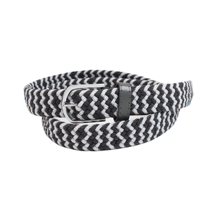 Cinturón de tela para mujer de moda de lujo OEM con diseño de hebilla de aleación - Product Image 1