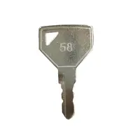 Baggerschlüssel für Volvo Bagger Zündschlüssel, 2 Schlüssel 2 Pack -z