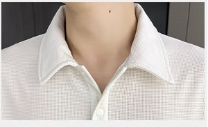 Nouvelle tendance de la mode estivale, chemise à manches courtes de couleur unie, ensemble multi-poches, ensemble sportif décontracté pour <span class=keywords><strong>homme</strong></span>, <span class=keywords><strong>grande</strong></span> <span class=keywords><strong>taille</strong></span>, ensemble deux pièces <span class=keywords><strong>4XL</strong></span> - Product Image 6