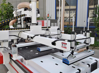 HONDABENK HD-MTS-L tout-en-un CNC routeur découpeuse automatique porte couverture feuille système d'alimentation Syntec contrôle moteur PLC noyau