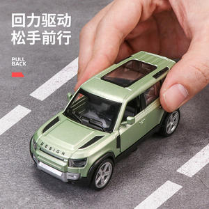 Véhicule tout-terrain SUV 1:43, voiture en alliage pour enfants, grand modèle de voiture pour garçons, ornements de voiture, vente en gros - Product Image 4