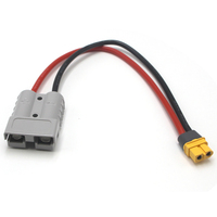 Câble de connexion mâle-femelle XT60 XT60H pour batterie de véhicule électrique au lithium, prise de batterie 50A