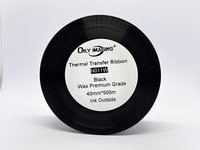 Pita Printer Wax Premium N011 Grosir Tahan Abrasi Tahan Air Tahan Cuaca 200g Ketahanan Gesek ≥30 Kali