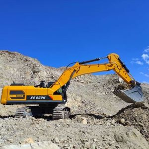 Excavadora de Minería Pesada SE600H de 60 Toneladas, Suministro de Fábrica, Excavadora Hidráulica de Alta Eficiencia, Máquina para Canteras, Mejor Precio - Product Image 2