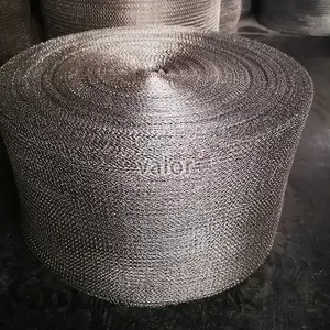 High Quality Stainless Steel Knitted Gas Liquid Filter Wire Mesh For Oil Water Separation