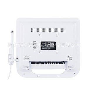 Instrument d'examen dentaire tout-en-un de 17 pouces, interface VGA, enregistrement vidéo haute définition, carte SD pour microscope dentaire - Product Image 4