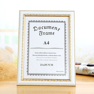 Hot Selling A4 Document Pictures Photo <strong>Frame</strong> University <strong>Graduation</strong> Award Degree Diploma Certificate <strong>Frame</strong> - Product Image 2