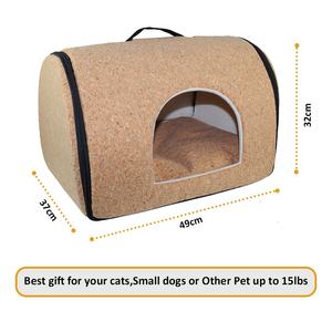 Novedades: Cama para Gatos 2 en 1, Moderna, Tipo Cueva, Transportín para Gatos, Práctica Cama Cueva para Gatos de Interior y Exterior - Product Image 2