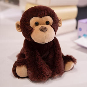 Peluche Super Morbidi di Animali della Foresta e della Giungla: Tigre, Giraffa, Scimmia, Elefante, Orso, <span class=keywords><strong>Volpe</strong></span> - Giocattoli Morbidi Imbottiti - Product Image 5