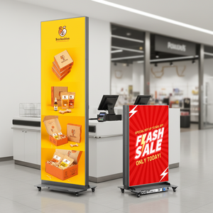 Nueva Pantalla LED Portátil P1.86 P2 P2.5 2026, Plegable, para Interiores, Empalmable, Móvil, para Centros Comerciales, Tiendas Minoristas, OEM SDK L - Product Image 1