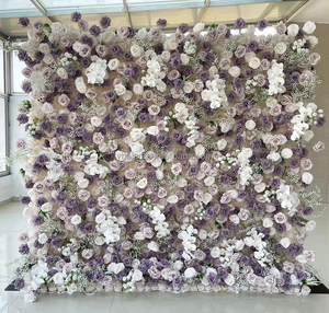 Mur de fleurs <span class=keywords><strong>en</strong></span> soie rose blush K210 Yboland pour mariage, fleurs de cerisier <span class=keywords><strong>en</strong></span> 5D, <span class=keywords><strong>rouleau</strong></span> de fleurs décoratives, toile de fond - Product Image 5