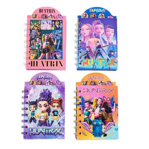 KPOP Demo Hunter A5 Cuaderno Espiral Grupo <span class=keywords><strong>de</strong></span> <span class=keywords><strong>Brujas</strong></span> Gaza Boy Band Papelería <span class=keywords><strong>de</strong></span> Dibujos Animados - Product Image 6