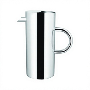 Jarra de agua de acero inoxidable de lujo con mango de varilla Cantidad de espacio recto Jarra de acero inoxidable - Product Image 1