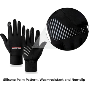 Full Finger Custom Sublimation Design Motocross Gloves OEM Bike Riding Gloves Padded Non-slip Stretchable Polyester Sports - Product Image 2