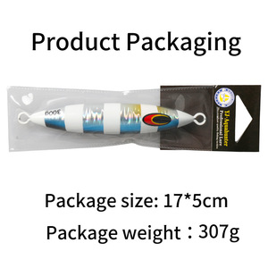 Señuelo de jigging Yajie de 300g para pesca lenta en aguas saladas. - Product Image 5
