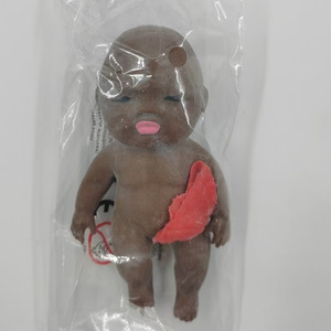 Jouet à presser Ugly Doll de la taille d'une paume, Poupée à pétrir et à décompresser, Poupée noire qui crache des bulles, Jouet en TPR rempli de sable à rebond lent - Product Image 1