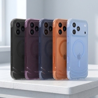 Coque de téléphone magnétique en TPU effet peau de luxe en gros, personnalisée pour iPhone 17 18 Pro Max, coque de téléphone personnalisée en usine