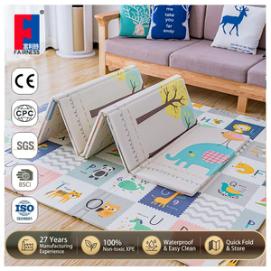 Équité Haute Qualité Double Face Conception Xpe Mousse <span class=keywords><strong>Bébé</strong></span> Soins Pliant Non Toxique Enfant <span class=keywords><strong>Sieste</strong></span> <span class=keywords><strong>Bébé</strong></span> Tapis <span class=keywords><strong>Bébé</strong></span> Tapis De Jeu - Product Image 1
