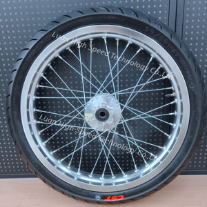 Juego de Ruedas Delanteras y Traseras para Surron Light Bee X Ultra Bee Talaria, Combinación de Neumáticos Todoterreno y para Carretera de 17 Pulgadas, Ruedas Supermoto - Product Image 5