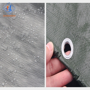 Bâches d'extérieur en PE 200 g/m² de bâche tissée verte Bâche robuste au Pakistan - Product Image 3