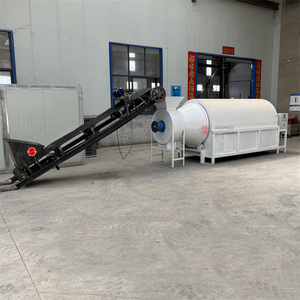 Secadora de Tambor Rotatorio de Arena de Bajo Consumo Energético y Larga Duración, Secadora de Tambor Pequeño con Calentamiento a Gas, Secadora de Tambor Rotatorio de Arena Casera - Product Image 4