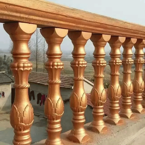 2024 nhựa sợi thủy tinh trang trí cột bê tông khuôn mẫu cho kiến trúc balusters trang trí - Product Image 5