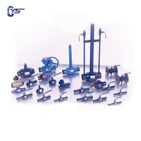 Yaosheng manuel chauffage acier inoxydable robinet à boisseau sphérique haute température milieu soudé WCB DN20-DN1200 PN16-PN40 OEM personnalisable 12