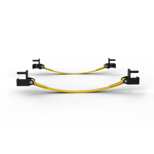 High Capacity Adjustable Steel QLI Comfortable Safety Strap Set QSRS49 <b>Gym</b> Rig Spotter System Adult Use Fitness Equipment - Product Image 1