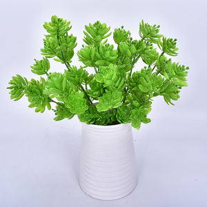 批发绿色墙壁和婚礼装饰的装饰人造植物叶 - Product Image 3