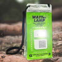 Lampe à sel d'eau portable TAIKOO, dernière lampe LED d'urgence alimentée à l'eau salée, lumière d'ambiance