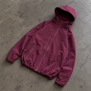 Veste coupe-vent légère en polyester pour <span class=keywords><strong>homme</strong></span>, fermeture éclair personnalisée, veste de randonnée solide, imperméable, de haute qualité - Product Image 3