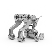 Maßge schneiderte Roboter-Hunde bein teile Präzisions-CNC-bearbeitete Teile Roboter-Hunde bein teile CNC-Bearbeitung