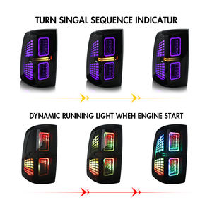 Feux arrière RGB en gros de l'usine TT-ABC pour <span class=keywords><strong>Dodge</strong></span> <span class=keywords><strong>RAM</strong></span> <span class=keywords><strong>1500</strong></span> 2009-2018, <span class=keywords><strong>Dodge</strong></span> <span class=keywords><strong>RAM</strong></span> <span class=keywords><strong>1500</strong></span> 2500 2013-2018, ensemble de feux arrière - Product Image 4