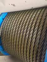 Câble métallique à âme en fibre 6x37+FC haute flexibilité |   Câble à âme en acier haute résistance à l'écrasement 6x37+IWRC