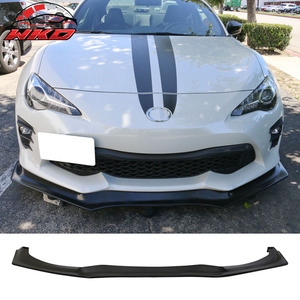 Compatible con Toyota 86 GT86 FT86 17-20, Labio de Parachoques Delantero Estilo GT Negro Sin Pintar - Piezas de Auto PU, Accesorios Automotrices - Product Image 1