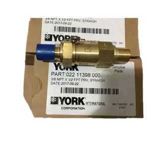 York Koel-onderdelen Overdrukventiel/Veiligheidsklep 022-11398-000
