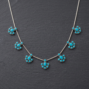 Pulsera de Plata 92.5 con Cuentas Florales Oxidadas, Hecha a Mano, Elegante y Natural, de Ha Gems, Regalo de Joyería para Mujer, Venta al Por Mayor - Product Image 2