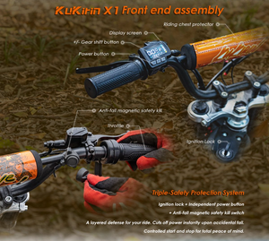 Vélo électrique tout-terrain EU Kukirin X1, vélo électrique de montagne, vélo électrique tout-terrain, vélo électrique à pneus larges, fatbike, vélo électrique hybride - Product Image 3