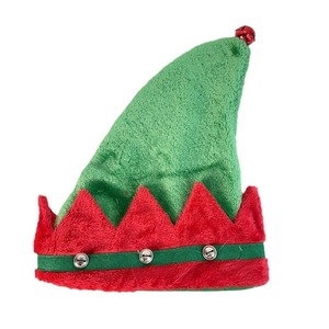 HLC RTS разные рождественские праздничные шапки Санта-эльфа головной убор для взрослых Рождественский карнавальный костюм реквизит украшения - Product Image 4