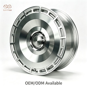 Cerchi in Lega di Lusso da 21 Pollici, Finitura Argento Spazzolato, Design Aerodinamico Monoblocco per <span class=keywords><strong>Audi</strong></span> E-<span class=keywords><strong>Tron</strong></span> e BMW IX - Product Image 3