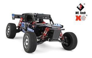 WLToys-coche eléctrico 4WD de radiocontrol para niños, juguete de auto a Control remoto, <span class=keywords><strong>124018</strong></span>, 1:12, 2,4 GHz - Product Image 2