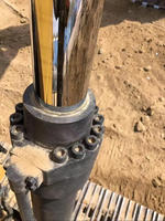 Excavatrice sur chenilles hydraulique CAT 329D2 d'occasion, robuste, 29 tonnes, avec brise-roche, à vendre