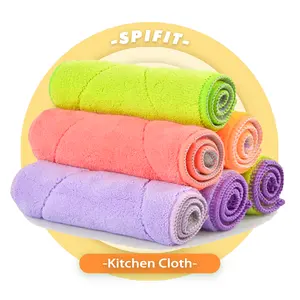 30 X 30cm Microfiber Cotton Absorb Tea Towel Kitchen Tools Dish Cleaning Cloth Kitchen Towel