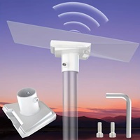 Kit de montaje de tubo de antena V4 blanco Starlink Gen3 adaptador de montaje en poste accesorios Starlink para adaptador Starlink Gen3