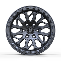 Rines de Aleación Personalizados Estilo Beadlock 18X8.5 6X139.7 para Mitsubishi Triton Pajero Sport Nissan Navara Ford Ranger Mazda BT-50