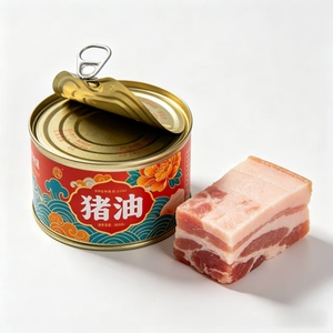 กระป๋องดีบุกปลายเปิดง่ายสำหรับบรรจุเนยหมู เกรดอาหาร ปิดผนึกป้องกันการกัดกร่อน สำหรับบรรจุเนยหมูที่สามารถบริโภคได้ - Product Image 2