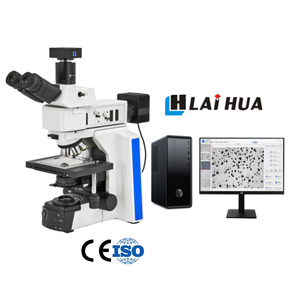 Microscope métallographique trinoculaire inversé pour l'évaluation de la sphéroïdisation du graphite et la classification des granulométries - Product Image 5