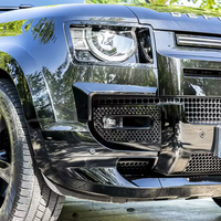 Pour Land Rover Defender Pièces automobiles Grille avant sans fil avec motif de grille anti-collision de style numérique